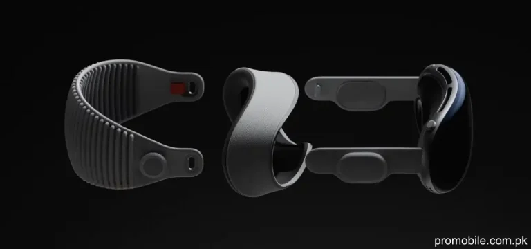 Apple Vision Pro with straps