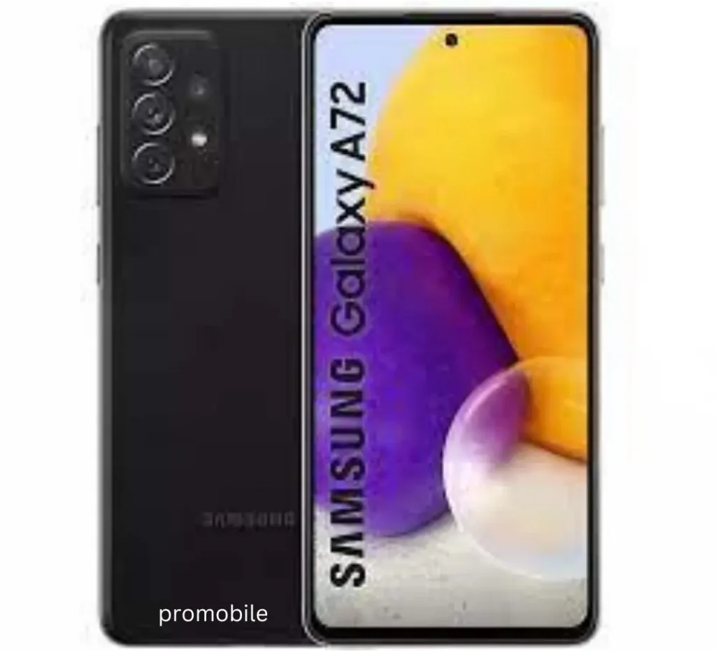 Samsung A72 promobile