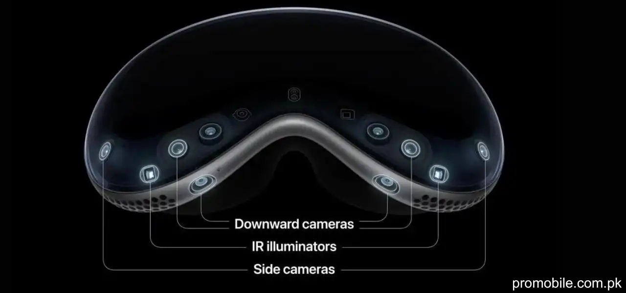 Apple Vision Pro cameras