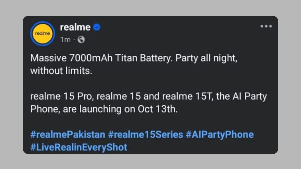 Realme 15 Series